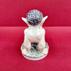 Royal Copenhagen Figur Faun Med Fr nr. 1713. sortering 1  