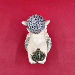 Royal Copenhagen Figur Faun Med Fr nr. 1713. sortering 1  