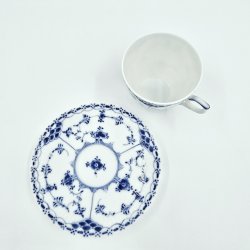 Musselmalet Halvblonde Espressokop nr. 1-719. sortering 2 