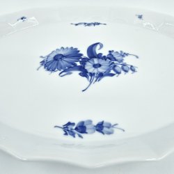 Bl Blomst Kantet Oval Bakke nr. 10-8578. sortering 1 