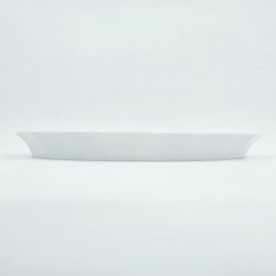 Bl Blomst Kantet Oval Bakke nr. 10-8578. sortering 1 