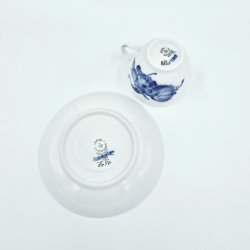 Bl Blomst Flettet Espressokop nr. 10-8040. sortering 1 