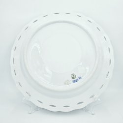 Bl Blomst Helblonde Stort Rundt Fad nr. 10-1722. sortering 1 Sjldent 