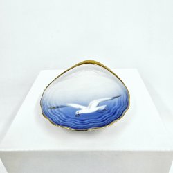 Mgestel Musling Asiet nr. 200 Med Guldkant 1 sortering 