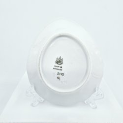 Mgestel Musling Asiet nr. 200 Med Guldkant 1 sortering 