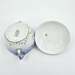 Mgestel Sukkerskl nr. 94 Med Guldkant 1 sortering  