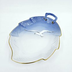 Mgestel Blad Asiet nr. 199 Med Guldkant 1 sortering 