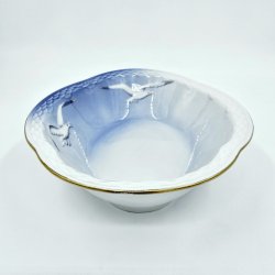 M�gestel Sk�l Oval nr. 12A  Med Guldkant 1 sortering 