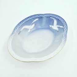 Mgestel Skl Oval nr. 12B Med Guldkant 1 sortering  