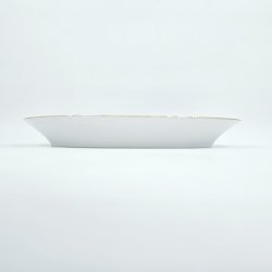 Mgestel Oval fad nr. 16 Med Guldkant 1 sortering 