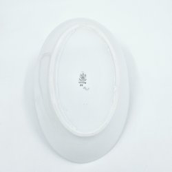 M�gestel Oval Asiet nr. 39 Med Guldkant 1 sortering 