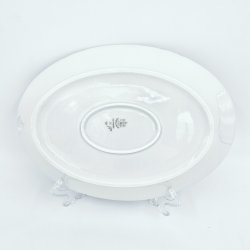 Mgestel Ovalt Fad nr. 17 Med Guldkant 1 sortering 