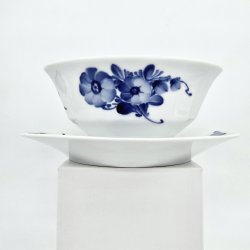 Bl Blomst Kantet Sovseskl nr. 10-8631. sortering 1