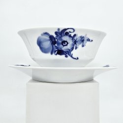 Bl Blomst Kantet Sovseskl nr. 10-8631. sortering 1