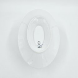 Bl Blomst Kantet Sovseskl nr. 10-8631. sortering 1