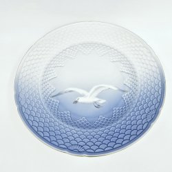 Mgestel Lille Dyb Tallerken nr. 23 Med Guldkant 2 sortering