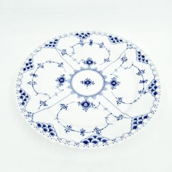 Musselmalet Helblonde Middagstallerken nr. 625. sortering 2 