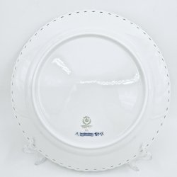 Musselmalet Helblonde Middagstallerken nr. 625. sortering 2 