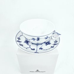 Musselmalet Riflet Stor Tekop nr. 1-315. sortering 2 