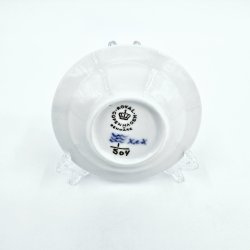 Musselmalet Halvblonde Rund Asiet nr. 1-504. sortering 1 