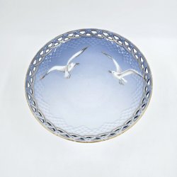 Mgestel Opsats P Fod nr. 166 Med Guldkant 1 sortering Sjlden 