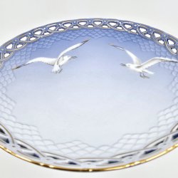 Mgestel Opsats P Fod nr. 166 Med Guldkant 1 sortering Sjlden 