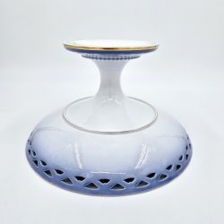 Mgestel Opsats P Fod nr. 166 Med Guldkant 1 sortering Sjlden 