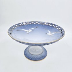 Mgestel Opsats P Fod nr. 166 Med Guldkant 1 sortering Sjlden 