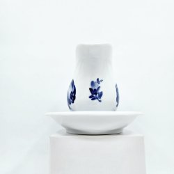 Bl Blomst Flettet Sovseskl nr. 10-8069. sortering 1 