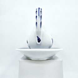 Bl Blomst Flettet Sovseskl nr. 10-8069. sortering 1 