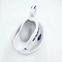 Bl Blomst Flettet Sovseskl nr. 10-8069. sortering 1 