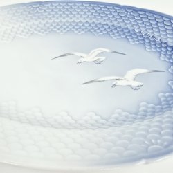 Mgestel Ovalt Fad nr. 16 Uden Guldkant 1 sortering 