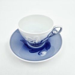 Julerose Espressokop Med Underkop nr. 108B. sortering 1 