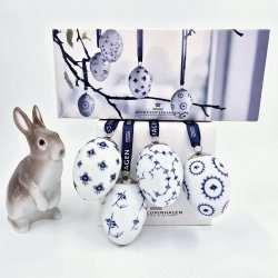 Royal Copenhagen Pskeg Musselmalet 2010. Sortering 1 