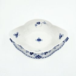 Musselmalet Halvblonde Riflet Sovseskl nr. 1-587. sortering 2