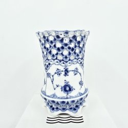 Musselmalet Helblonde Vase nr. 1-1016. sortering 1 