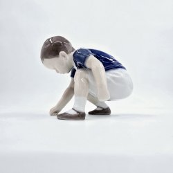 B &amp; G Figur Dreng nr. 1636. Sortering 1 