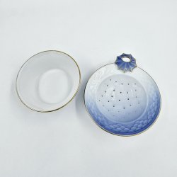 Mgestel Tesi &amp; Skl nr. 220 Med Guldkant 1 sortering Sjlden  