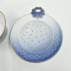 Mgestel Tesi &amp; Skl nr. 220 Med Guldkant 1 sortering Sjlden  