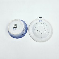 Mgestel Tesi &amp; Skl nr. 220 Med Guldkant 1 sortering Sjlden  