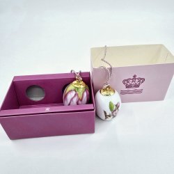 Royal Copenhagen Pskeg bleblomst &amp; Blade 2024. Sortering 1