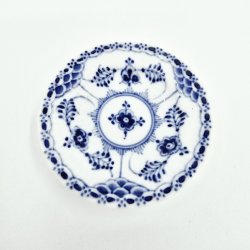 Musselmalet Halvblonde Rund Asiet nr. 1-504. sorterin 2 