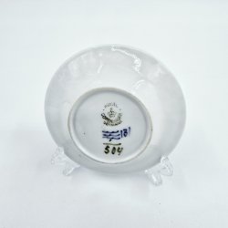 Musselmalet Halvblonde Rund Asiet nr. 1-504. sorterin 2 