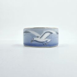 Mgestel Servietring nr. 567 Med Guldkant 1 sortering 