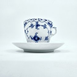 Musselmalet Halvblonde Kaffekop nr. 1-756. sortering 2  