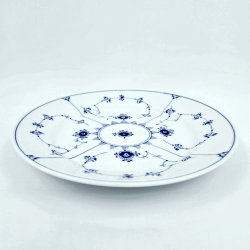 Musselmalet Riflet Frokosttallerken nr. 622. sortering 1