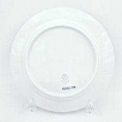 Musselmalet Riflet Frokosttallerken nr. 622. sortering 1