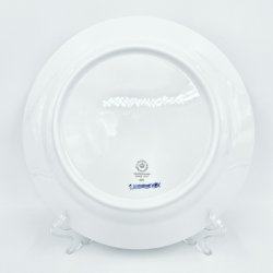 Musselmalet Riflet Middagstallerken nr. 625. sortering 1 