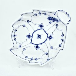 Musselmalet Riflet Blad Asiet sortering 1 Sjlden