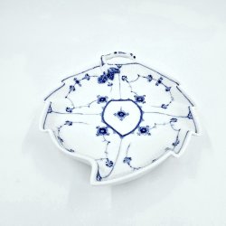 Musselmalet Riflet Blad Asiet sortering 1 Sjlden